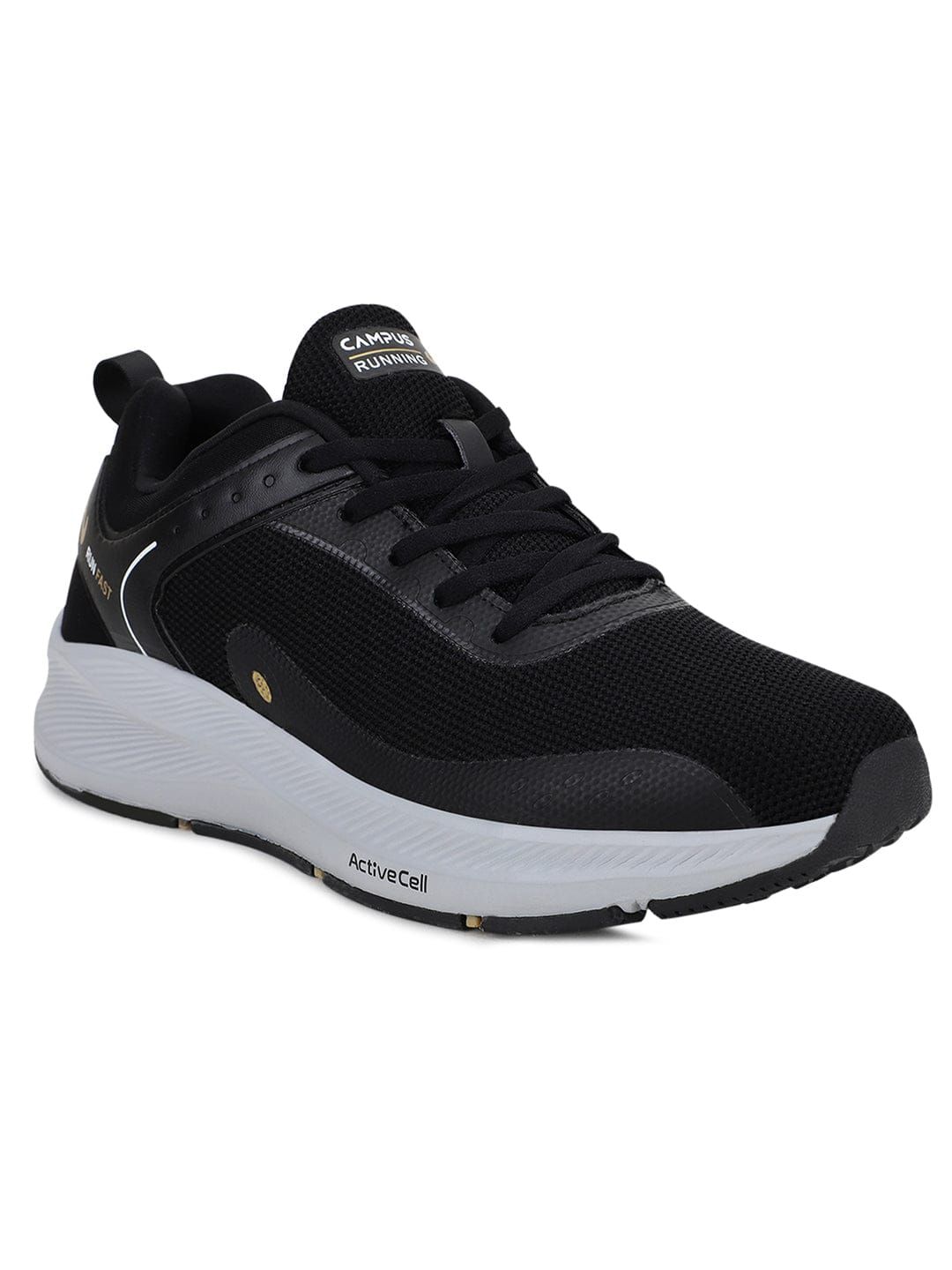 DOLLER (N) Black Men's Running Shoes sold by Campus Shoes product image thumbnail 2