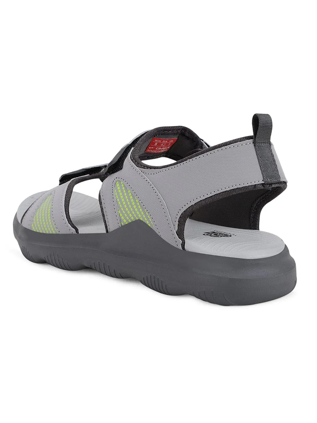 GC-2206 Grey Men's Sandals sold by Campus Shoes product image thumbnail 3
