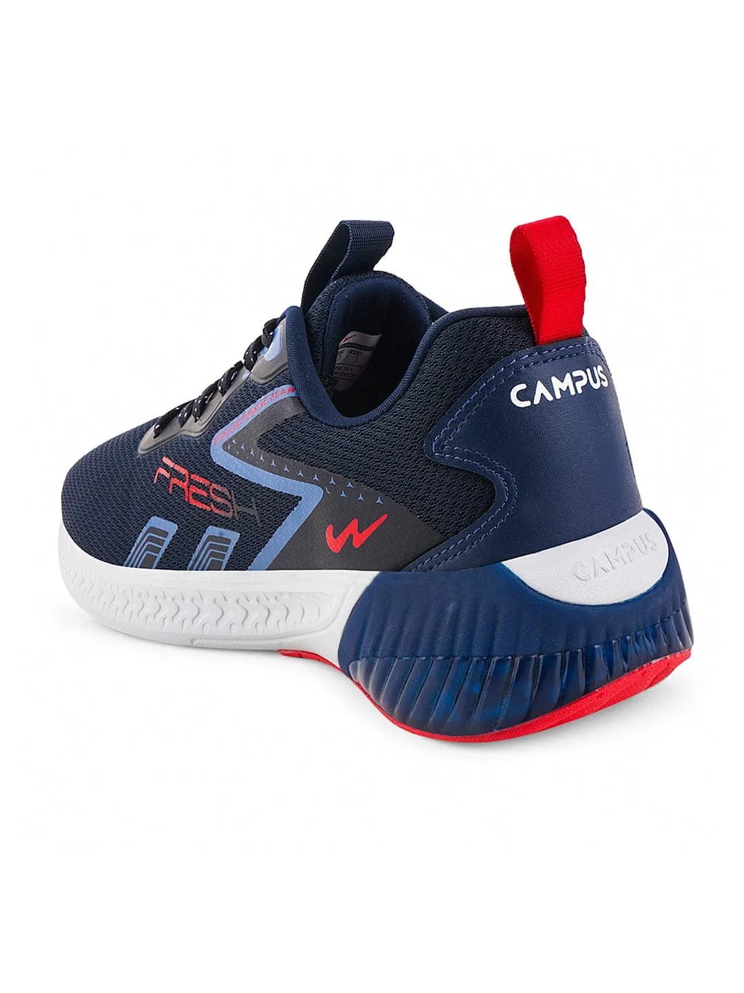 FRESH Navy Men's Running Shoes sold by Campus Shoes product image thumbnail 3