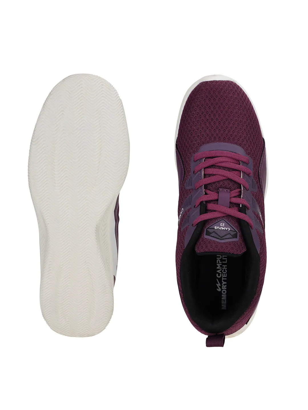 STATUS Purple Women's Running Shoes sold by Campus Shoes product image thumbnail 5