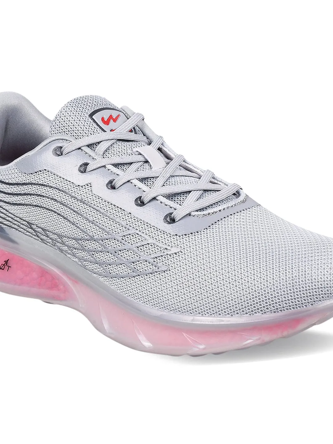 KIZER Grey Men's Sports Shoes sold by Campus Shoes product image thumbnail 5