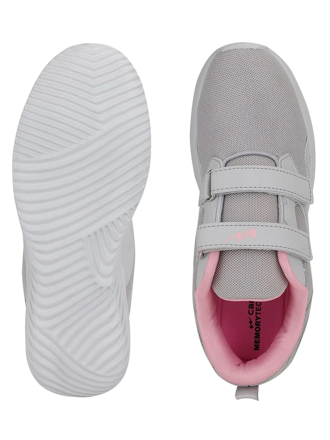 NOOR PLUS V Grey Women's Running Shoes sold by Campus Shoes product image thumbnail 5