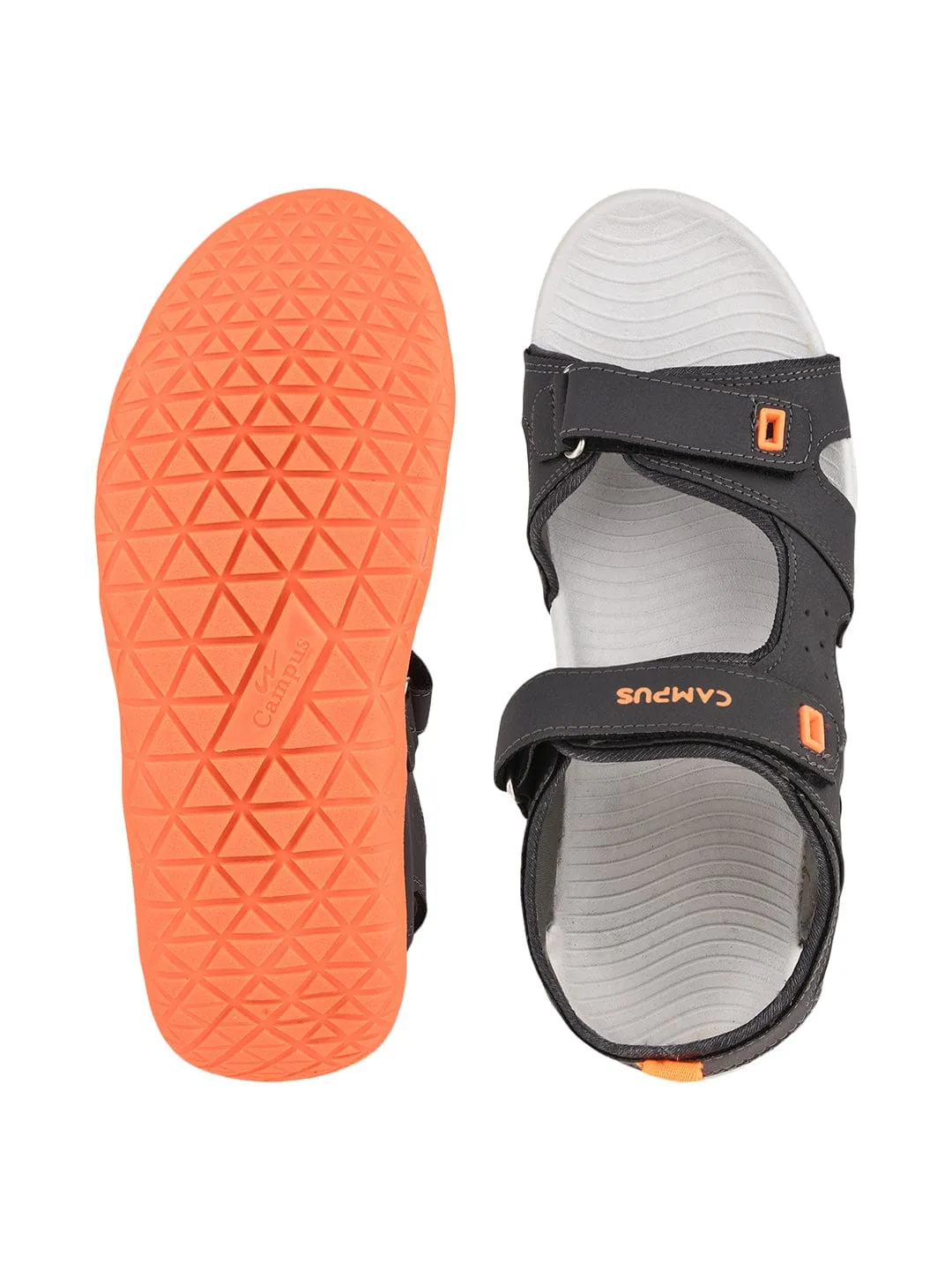 GC-15 Grey Men's Sandals sold by Campus Shoes product image thumbnail 4