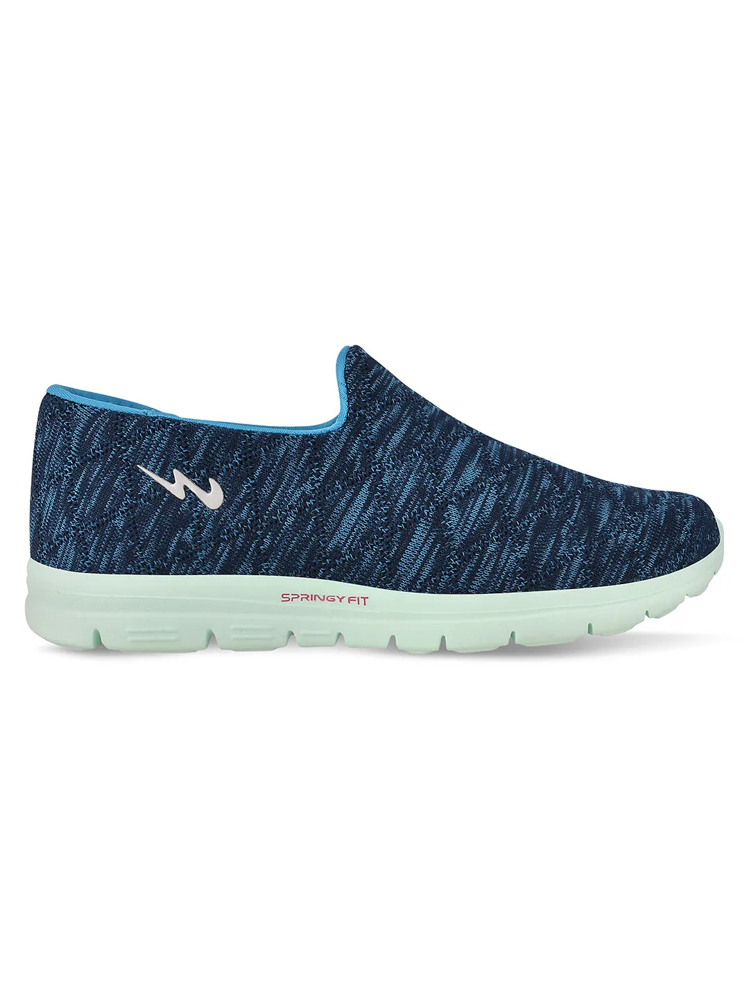 FABIA Navy Women's Walking Shoes sold by Campus Shoes