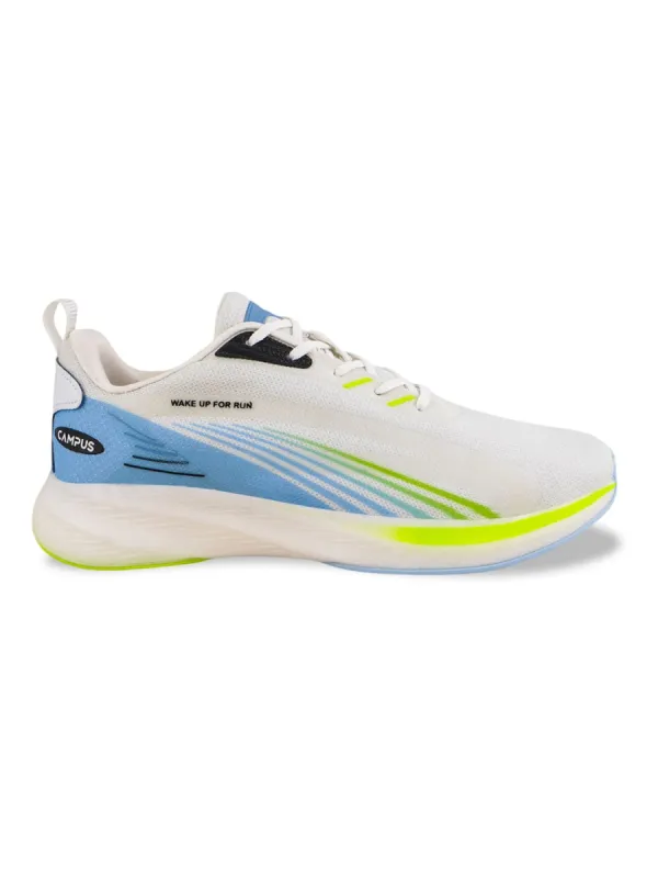 ZEON Off White Men's Sports Shoes sold by Campus Shoes