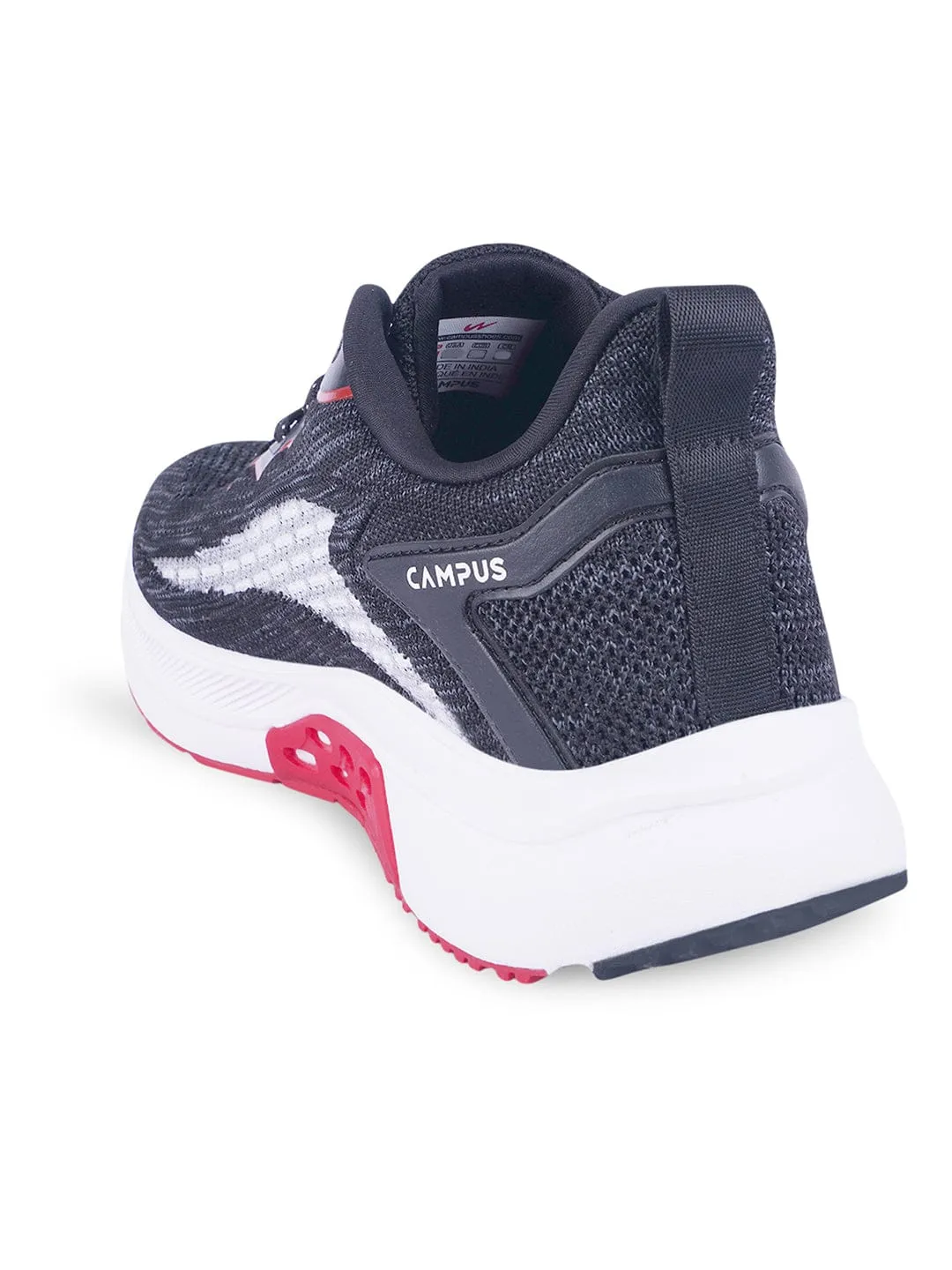 CAMP ALFRED Black Men's Running Shoes sold by Campus Shoes product image thumbnail 3