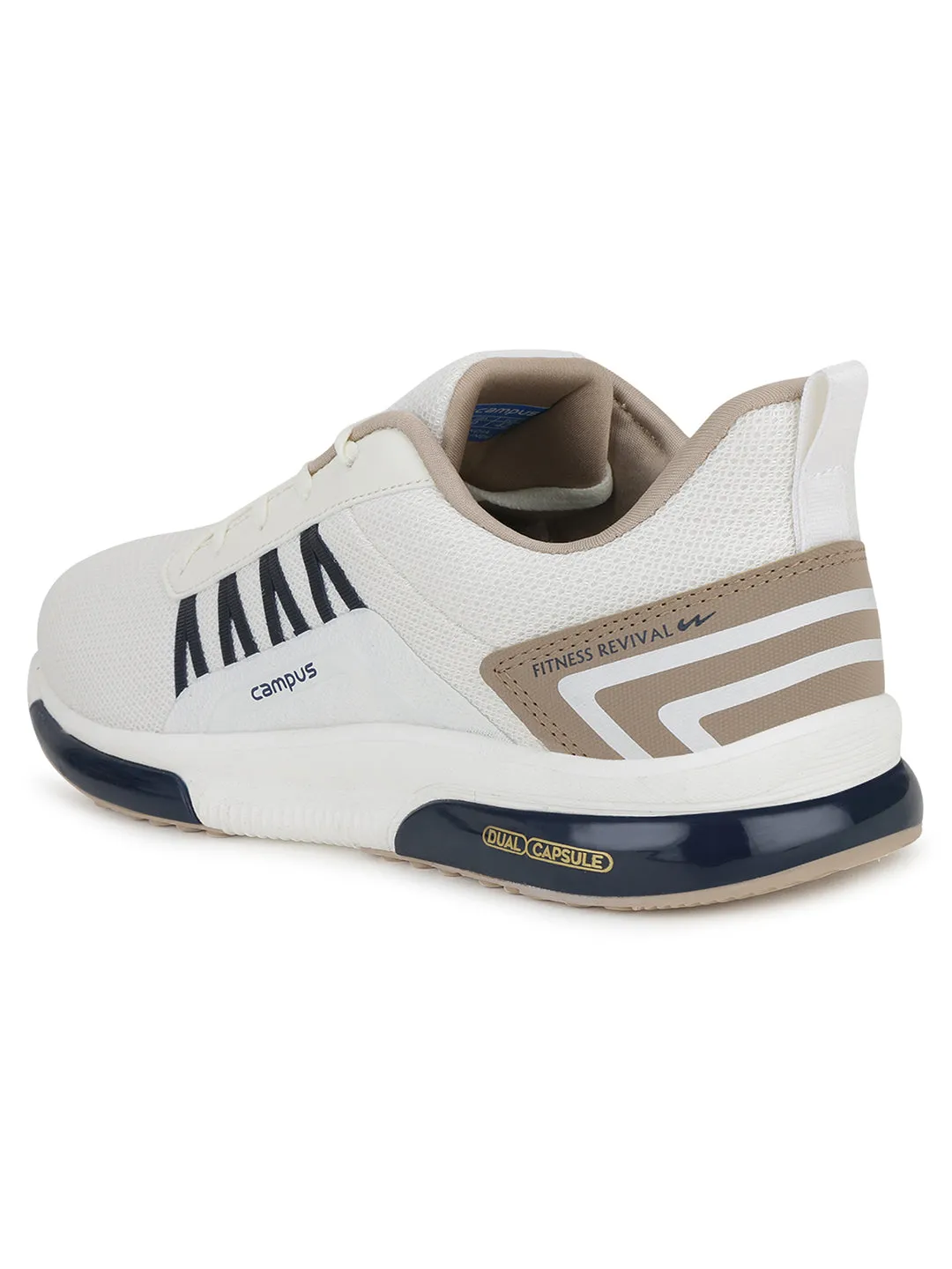 BRAZIL PRO Cream Men's Running Shoes sold by Campus Shoes product image thumbnail 3