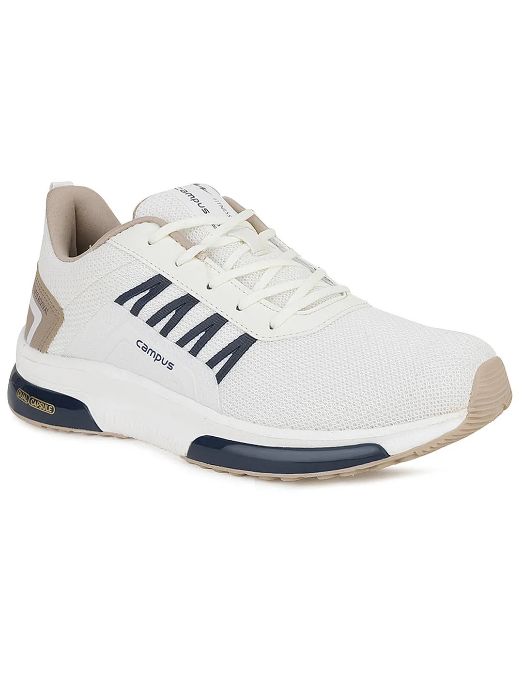 BRAZIL PRO Cream Men's Running Shoes sold by Campus Shoes product image thumbnail 2