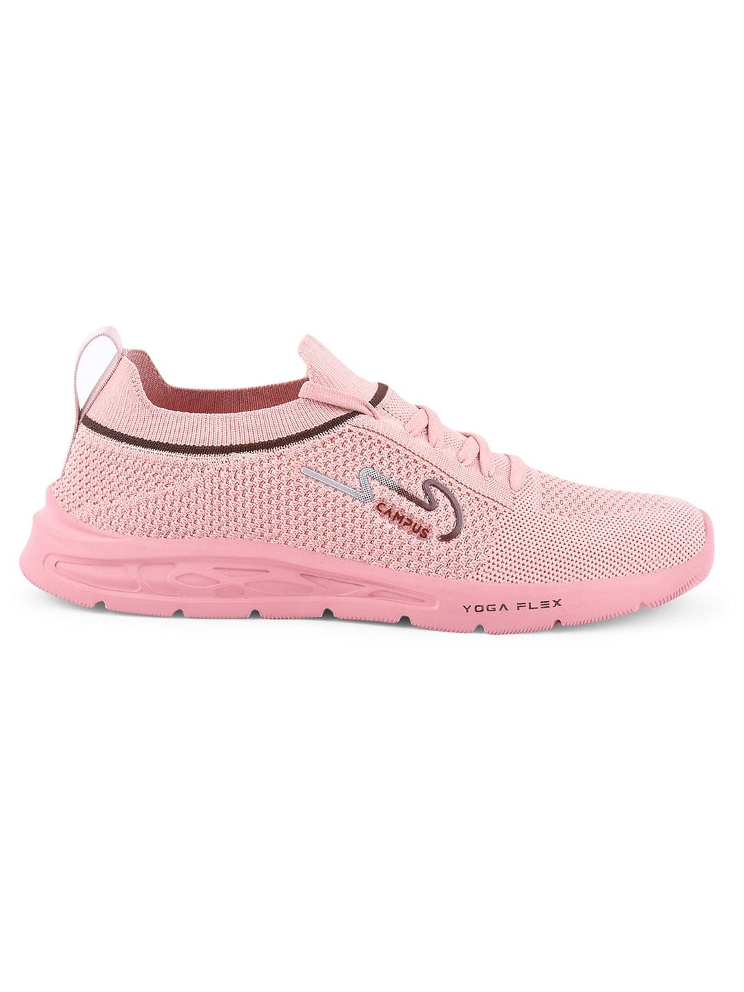 CAMP BENCY Peach Women's Walking Shoes sold by Campus Shoes