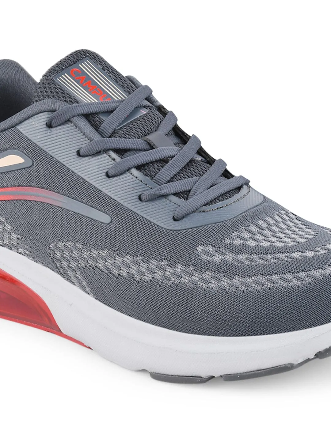 KREATION Grey Men's Running Shoes sold by Campus Shoes product image thumbnail 5