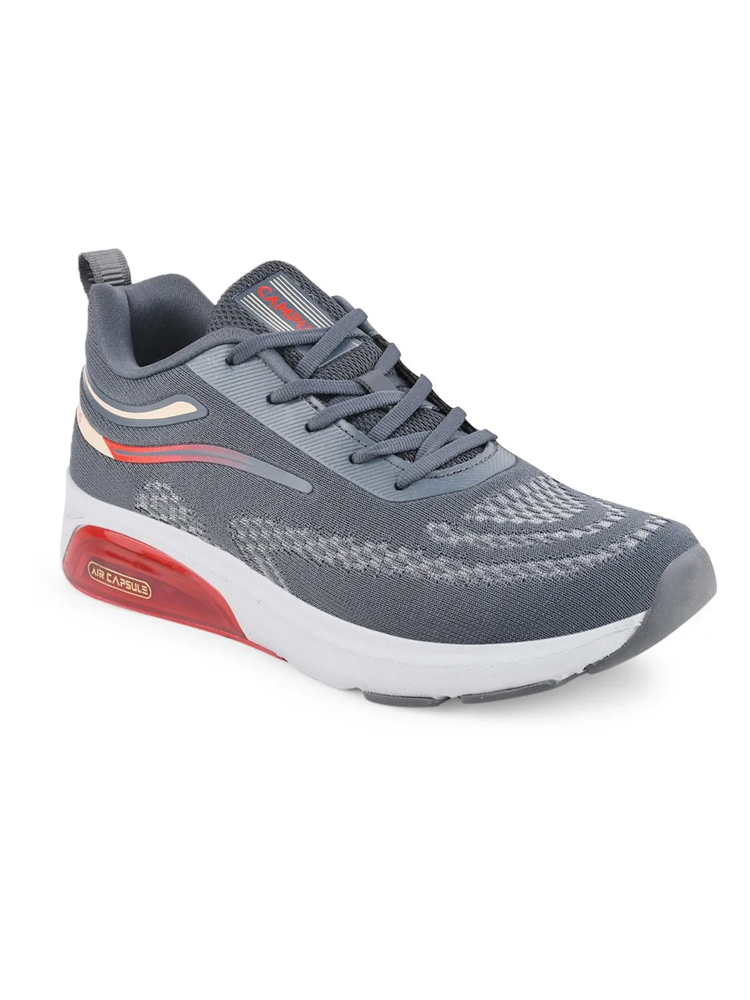 KREATION Grey Men's Running Shoes sold by Campus Shoes product image thumbnail 2
