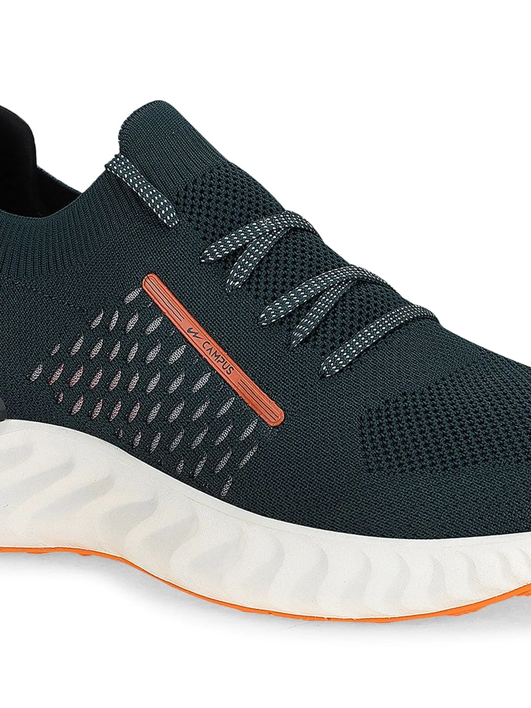 STREET-RUN Teal Men's Running Shoes sold by Campus Shoes product image thumbnail 5