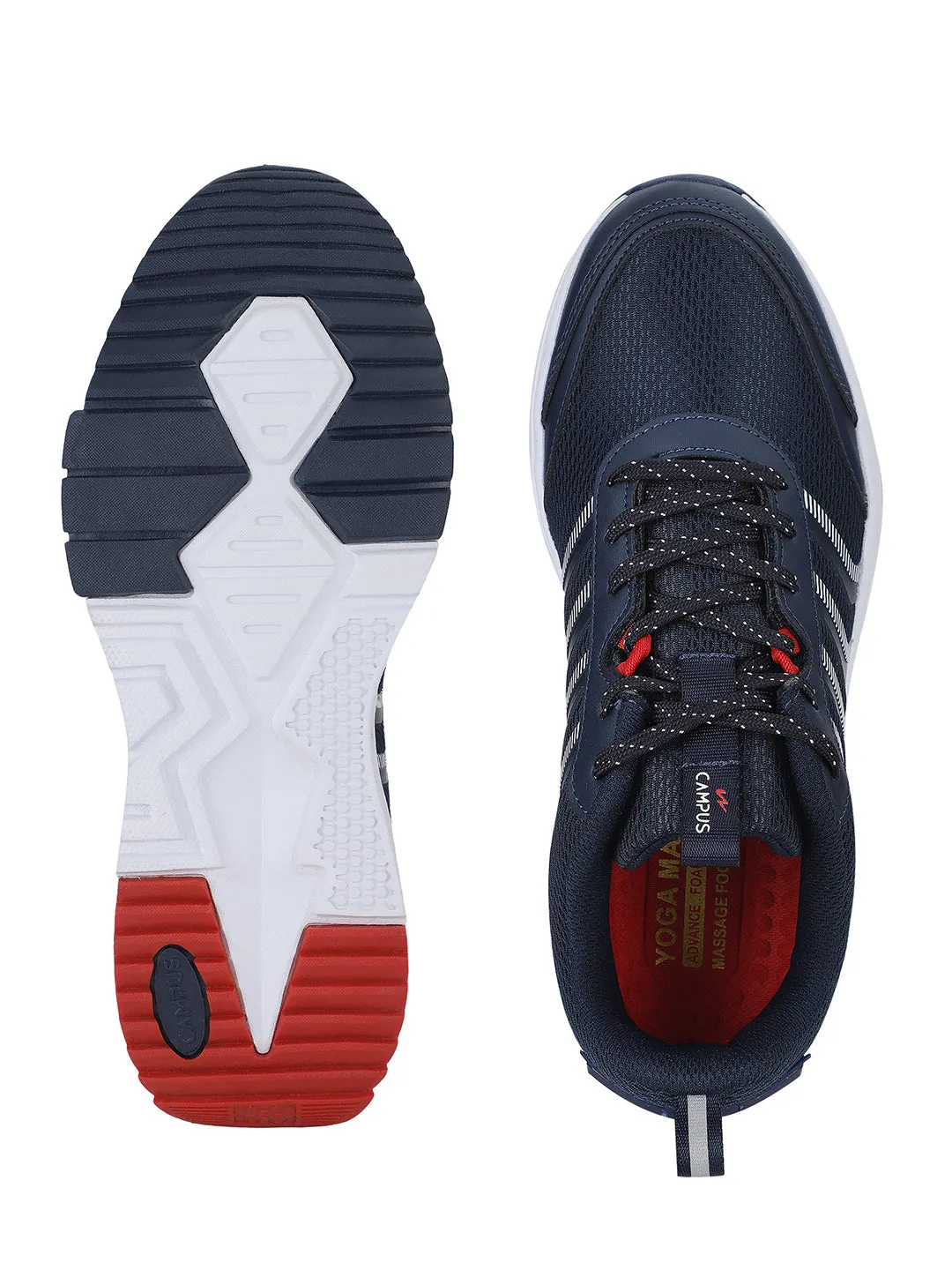 FLEX Navy Men's Sports Shoes sold by Campus Shoes product image thumbnail 5