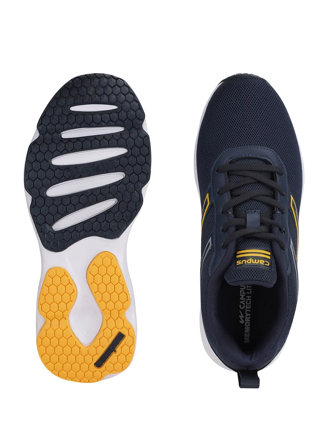 HURRICANE Navy Men's Running Shoes sold by Campus Shoes product image thumbnail 4