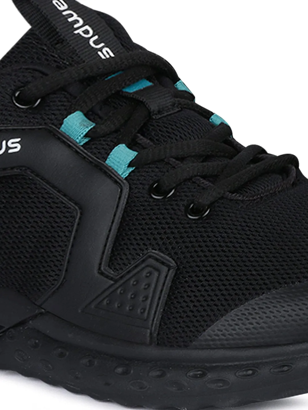 PATRIK PRO Black Men's Sports Shoes sold by Campus Shoes product image thumbnail 4