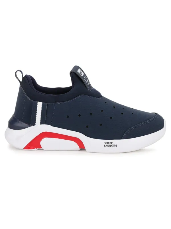 Fiktion Navy Men's Casual Shoes sold by Campus Shoes