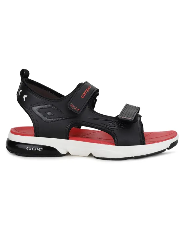 GC-21 Black Men's Sports Sandals sold by Campus Shoes