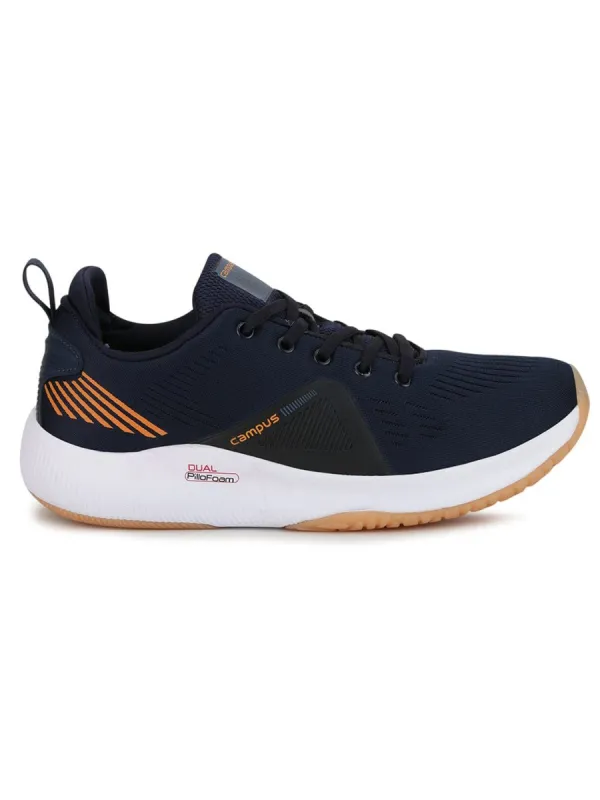 COSMOS Navy Men's Running Shoes sold by Campus Shoes