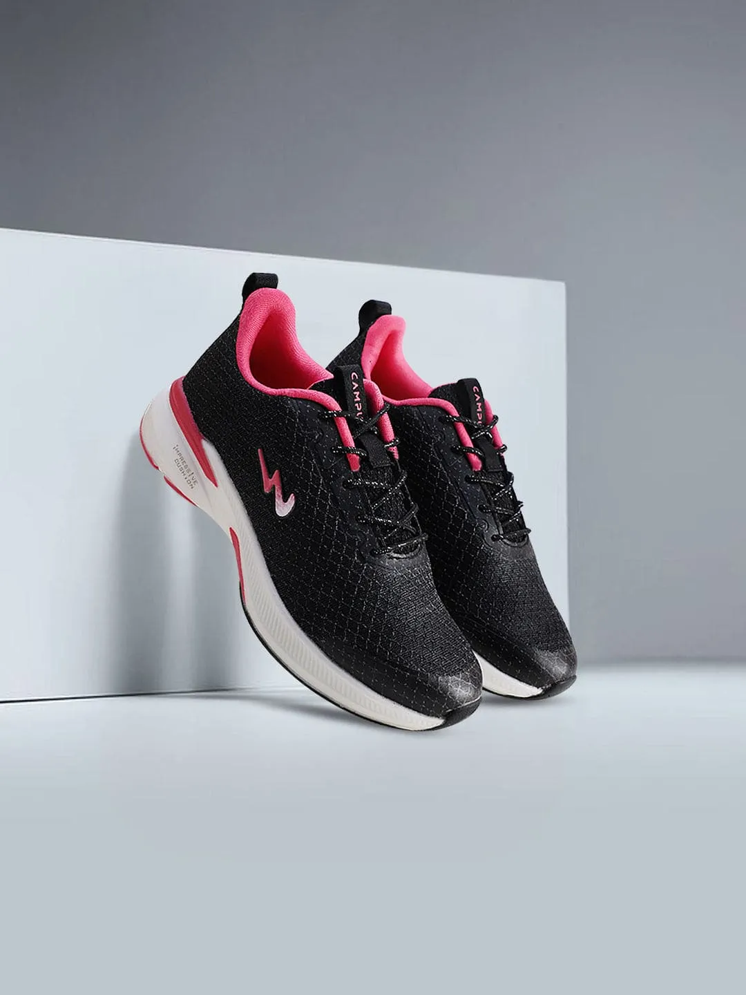 CAMP GRACI Black Women's Sports Shoes sold by Campus Shoes product image thumbnail 5