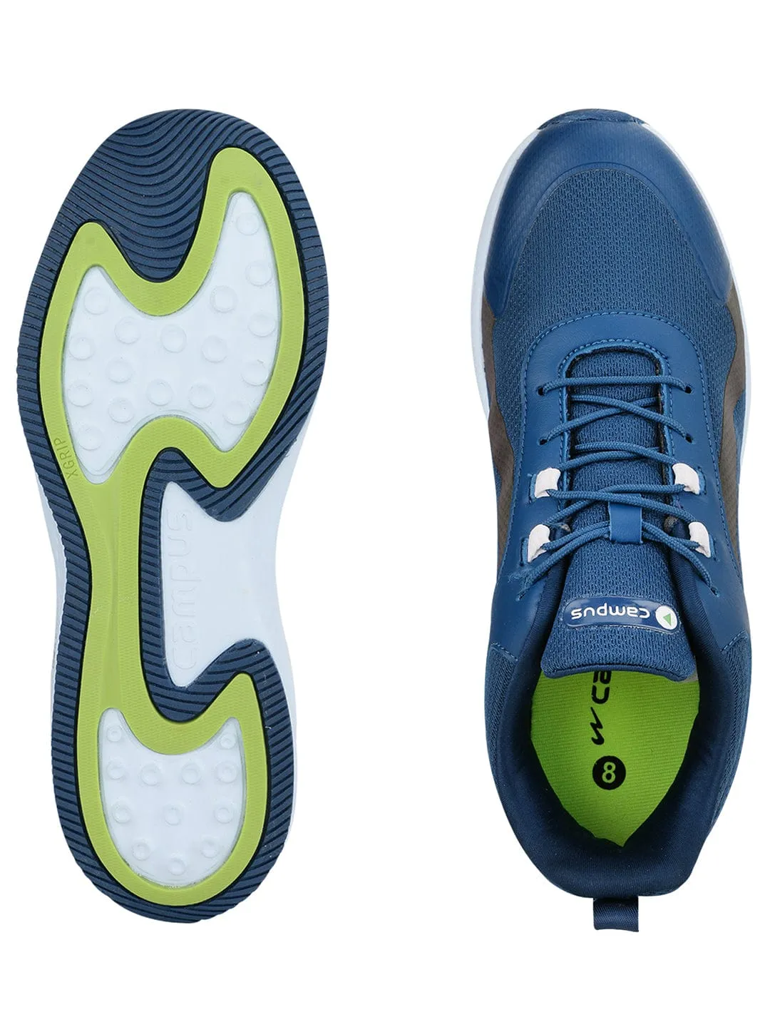 OMAX Blue Men's Running Shoes sold by Campus Shoes product image thumbnail 4