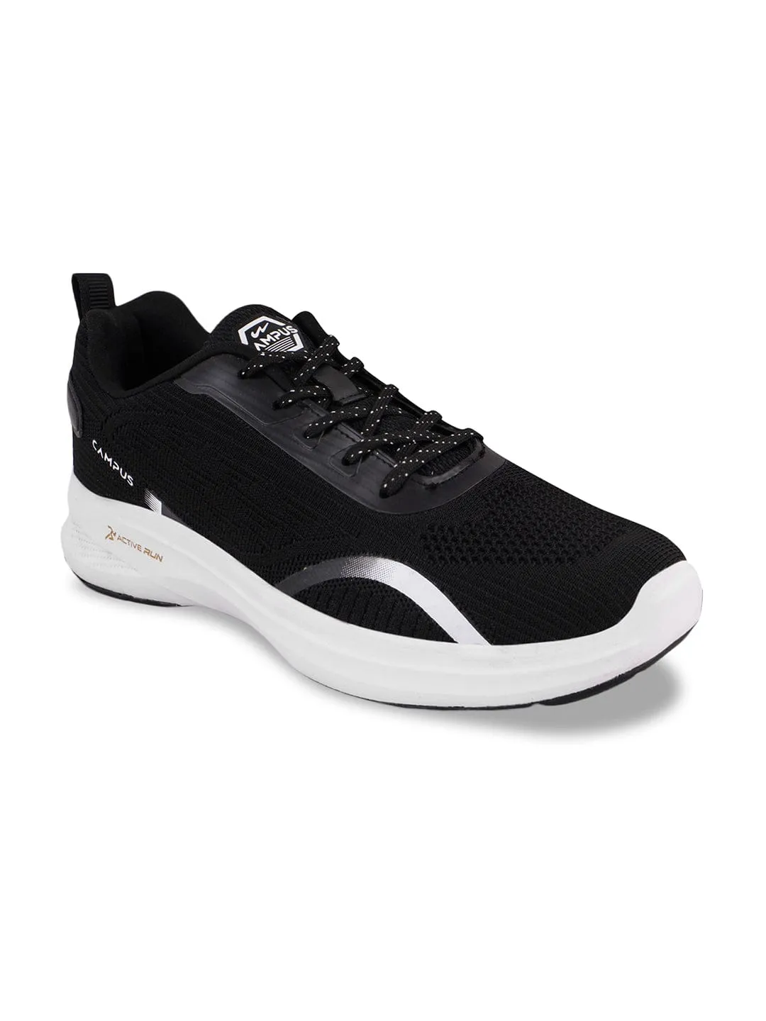 SAGE Black Men's Sports Shoes sold by Campus Shoes product image thumbnail 2