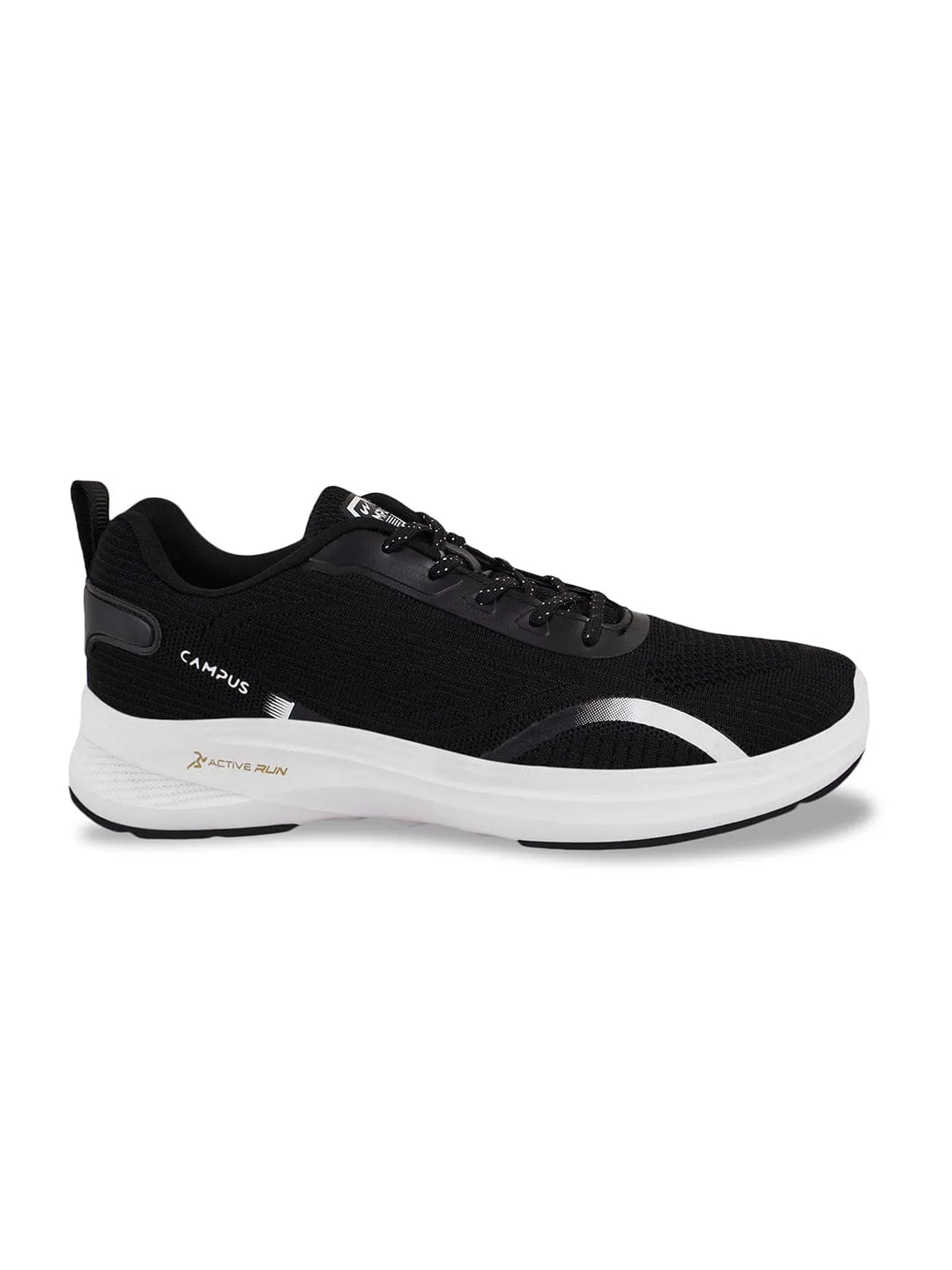 SAGE Black Men's Sports Shoes sold by Campus Shoes
