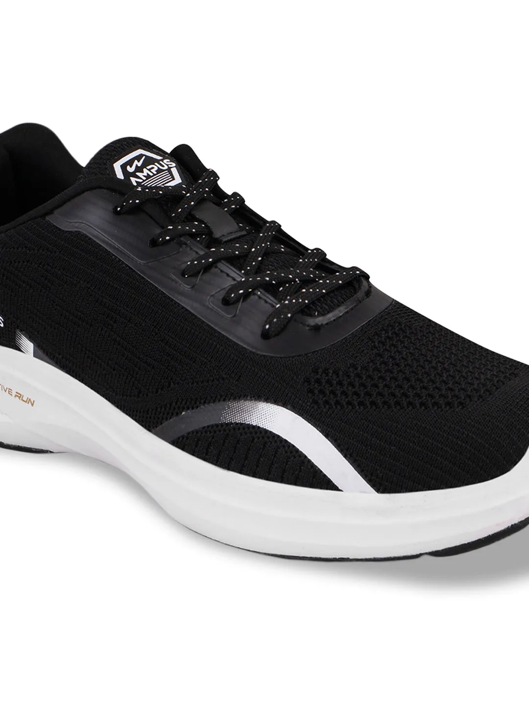 SAGE Black Men's Sports Shoes sold by Campus Shoes product image thumbnail 5