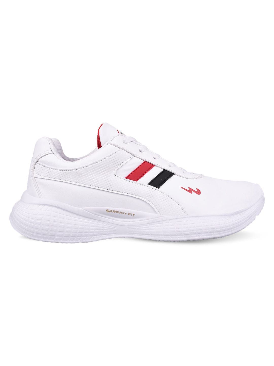 SMITH White Men's Running Shoes sold by Campus Shoes