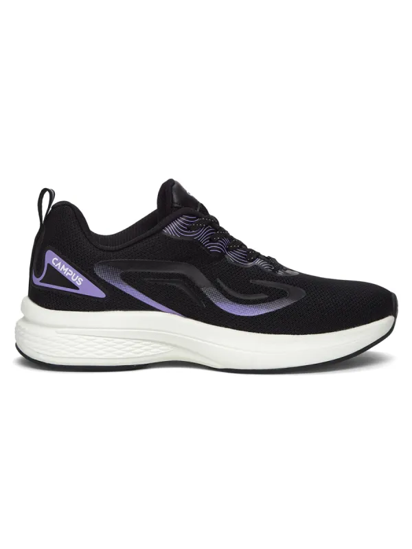 SIREN Black Women's Running Shoes sold by Campus Shoes