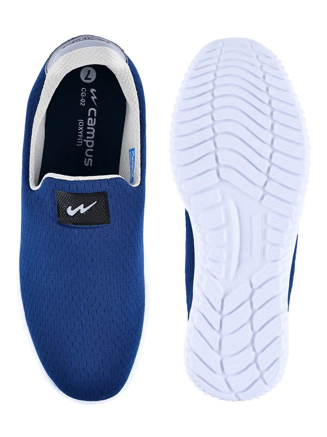 OXYFIT N Blue Men's Walking Shoes sold by Campus Shoes product image thumbnail 4