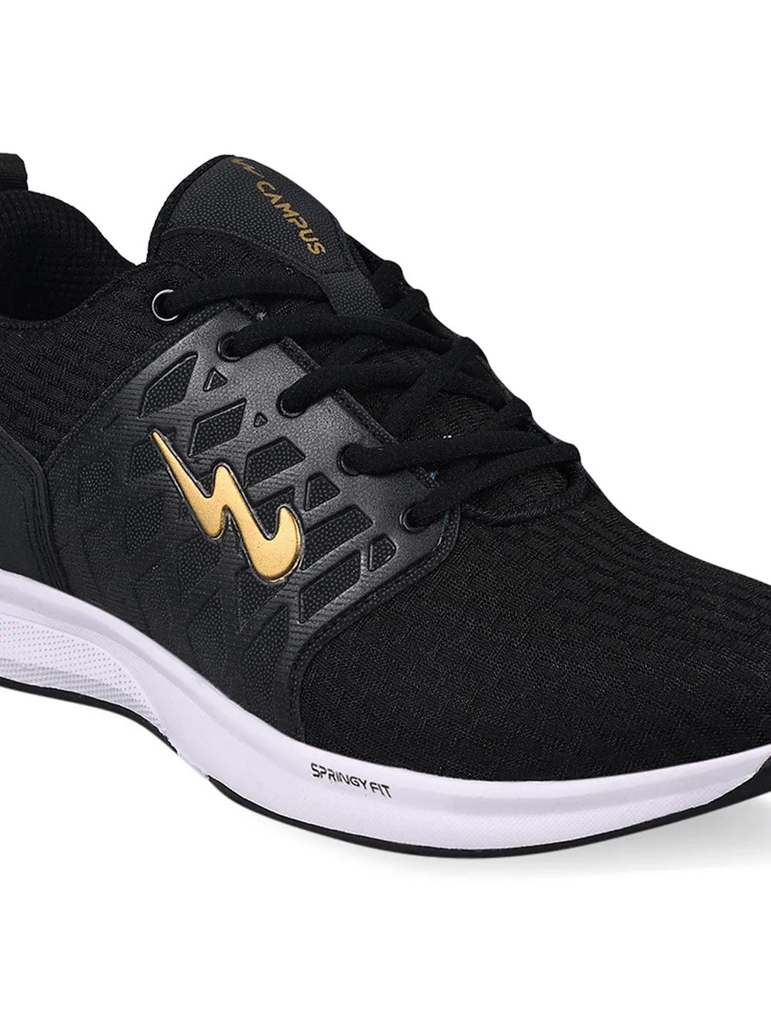 RODEO PRO Black Men's Running Shoes sold by Campus Shoes product image thumbnail 5