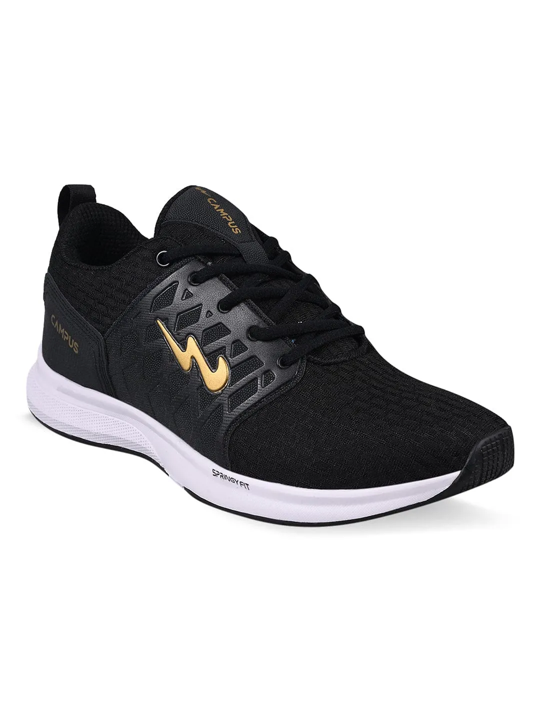 RODEO PRO Black Men's Running Shoes sold by Campus Shoes product image thumbnail 2