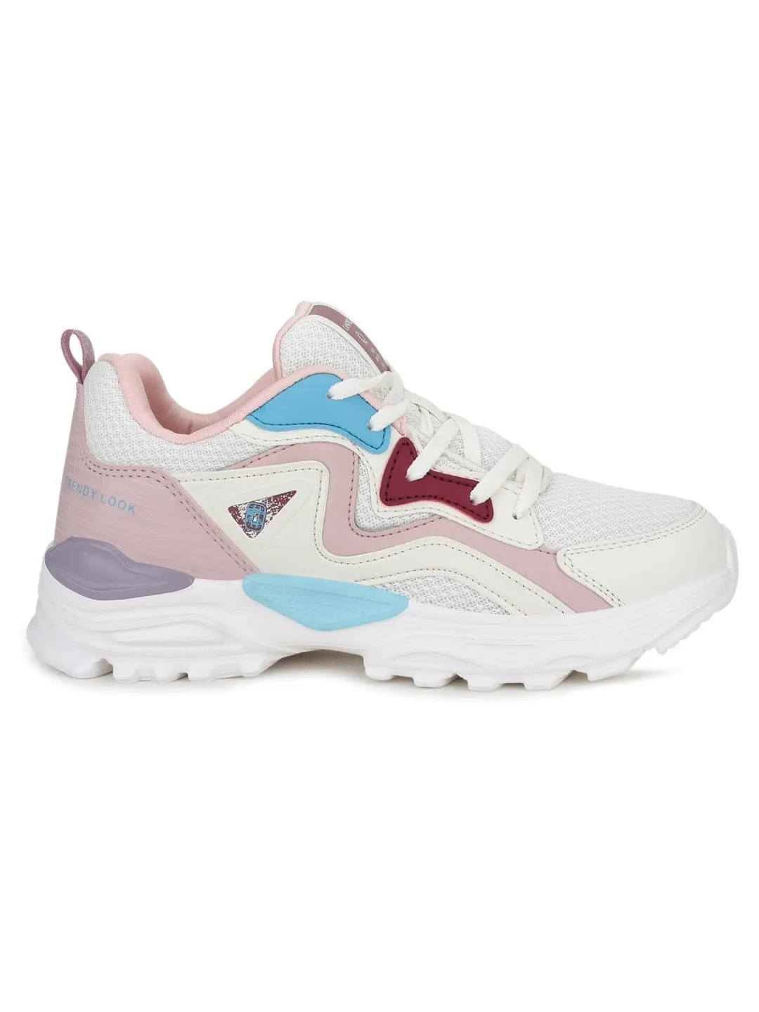 BIRDIE Off White Women's Sneakers sold by Campus Shoes