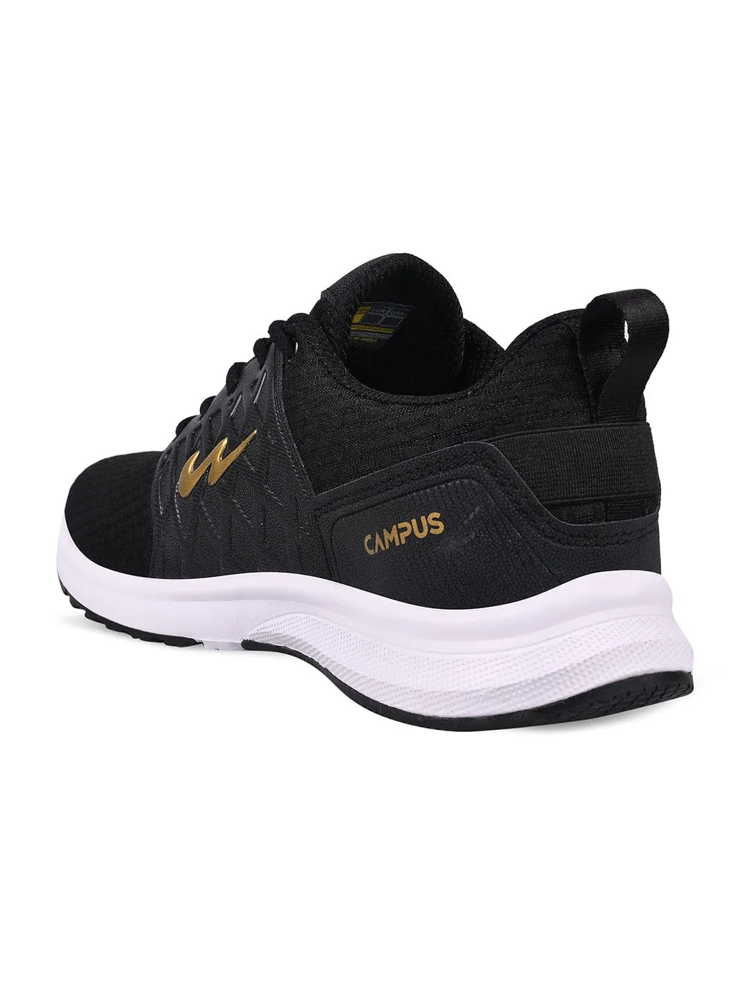 RODEO PRO Black Men's Running Shoes sold by Campus Shoes product image thumbnail 3