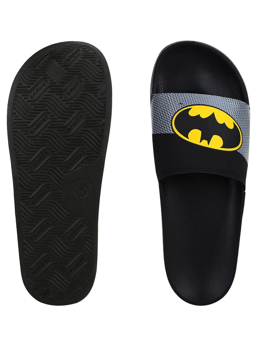 JL-013 Black Men's Slides sold by Campus Shoes product image thumbnail 4