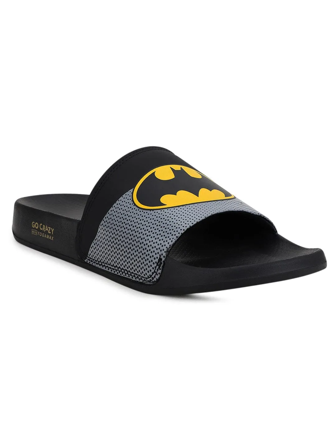 JL-013 Black Men's Slides sold by Campus Shoes
