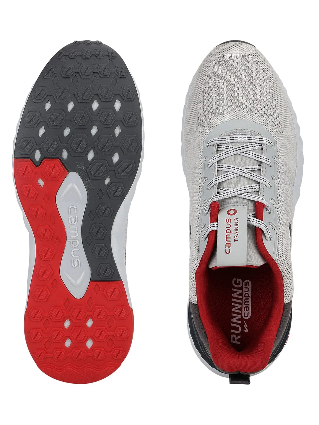 CHICAGO Grey Men's Running Shoes sold by Campus Shoes product image thumbnail 4