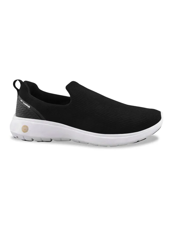 CAMP WAY Black Men's Walking Shoes sold by Campus Shoes