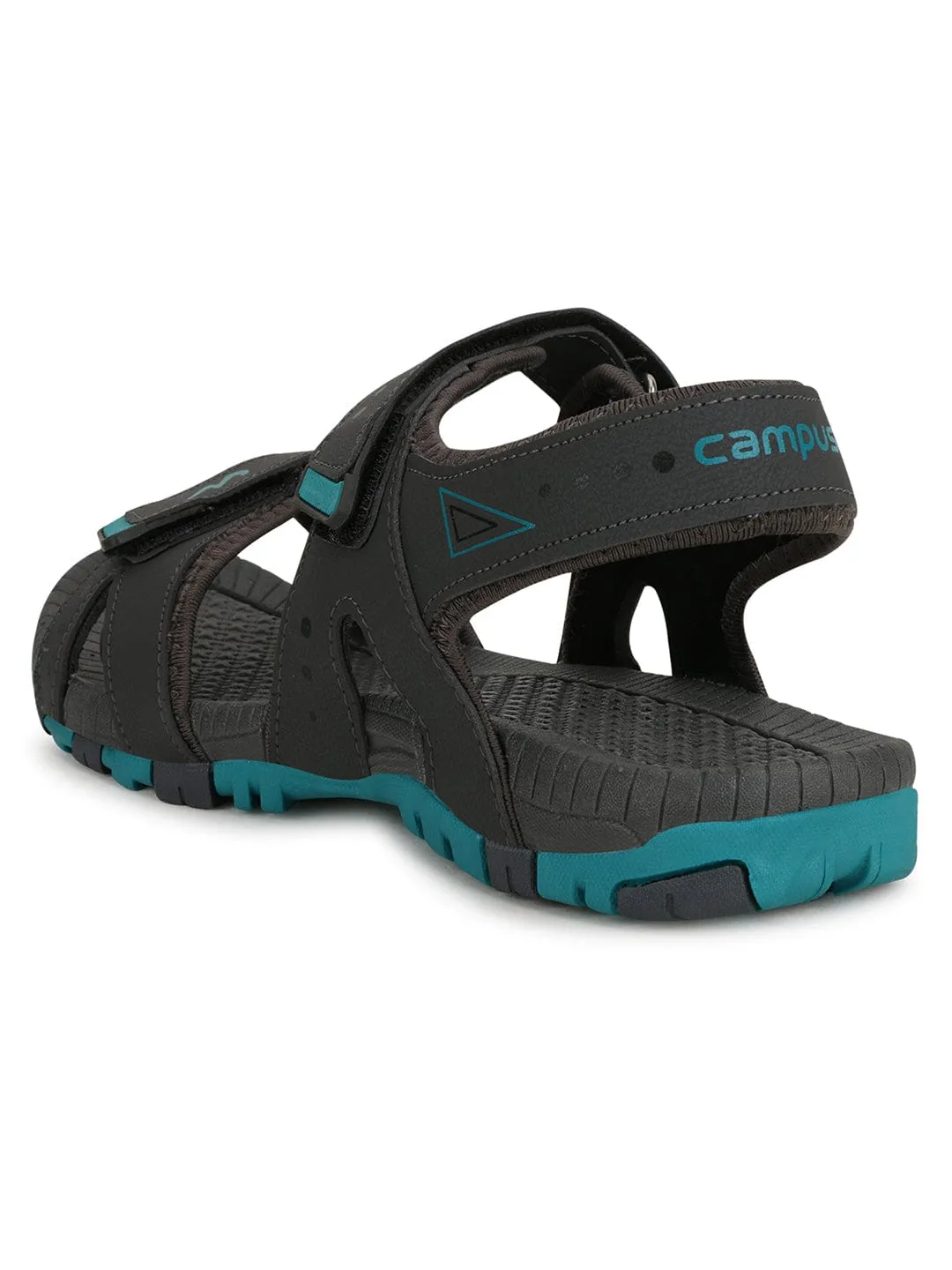 JOY N Grey Men's Sports Sandals sold by Campus Shoes product image thumbnail 3