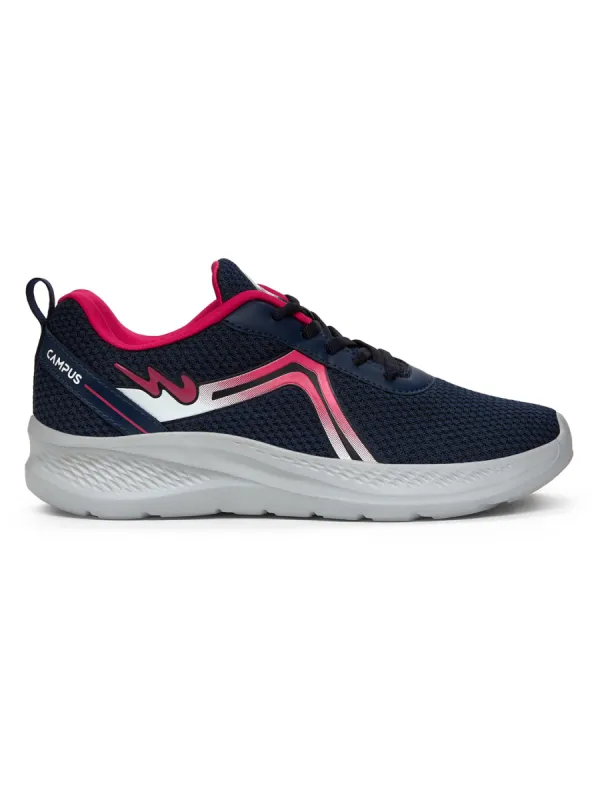 RAYE Navy Women's Running Shoes sold by Campus Shoes