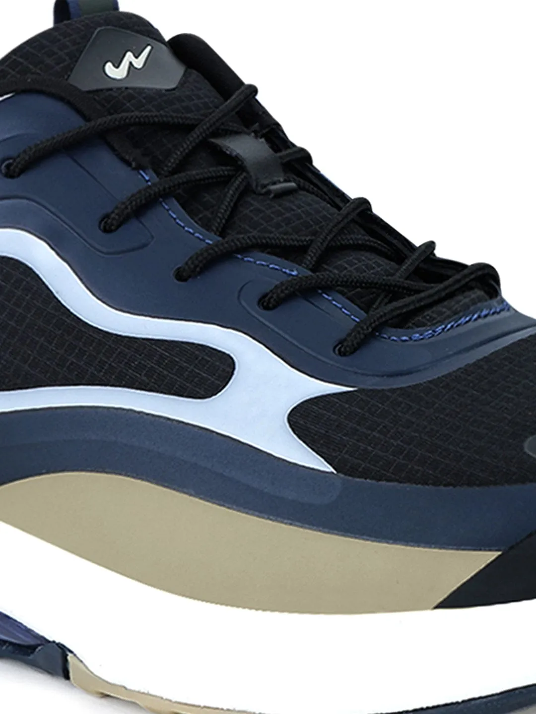 RENEGADE Black Men's Running Shoes sold by Campus Shoes product image thumbnail 4