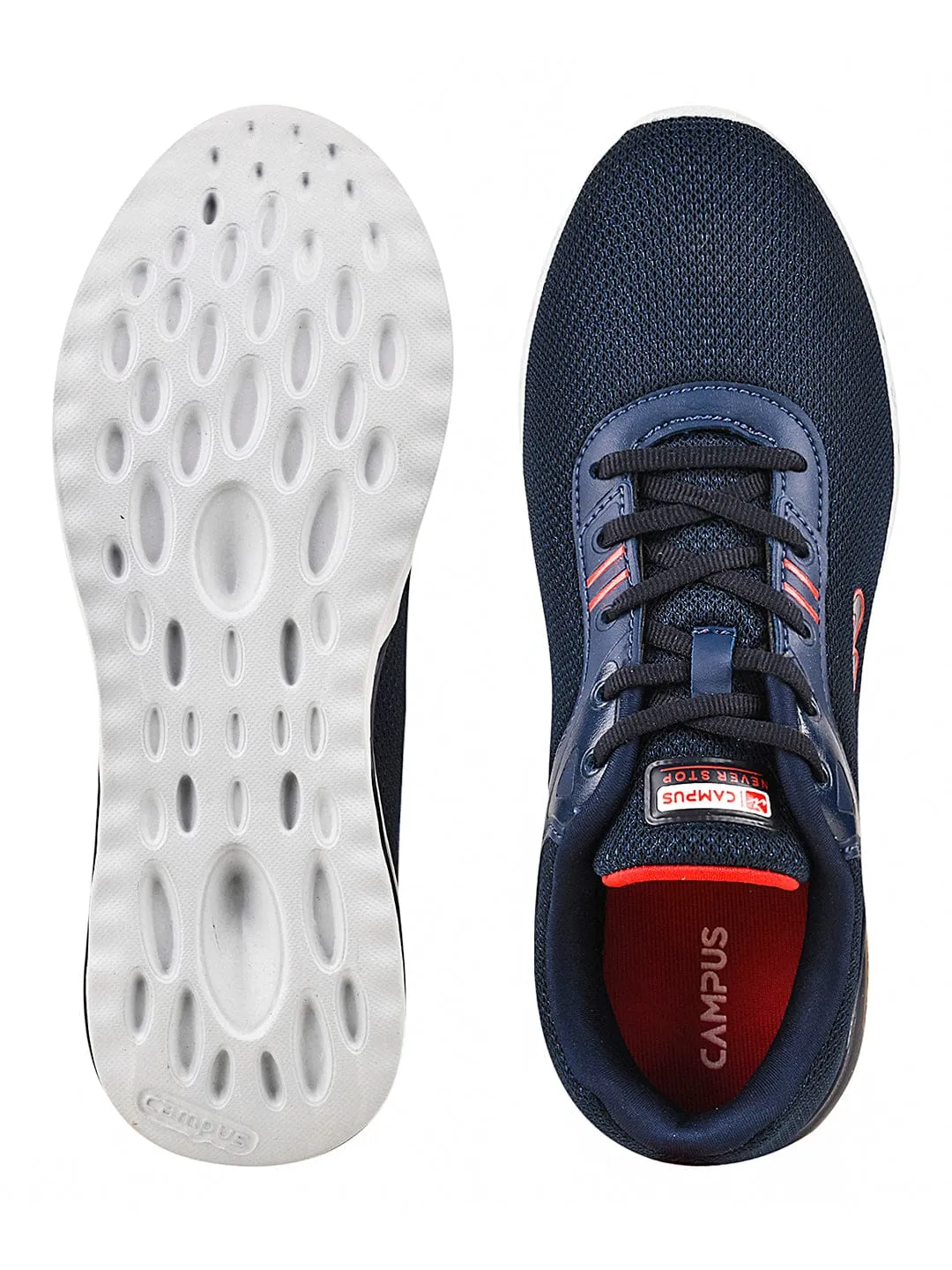 GAMMA Navy Men's Running Shoes sold by Campus Shoes product image thumbnail 4