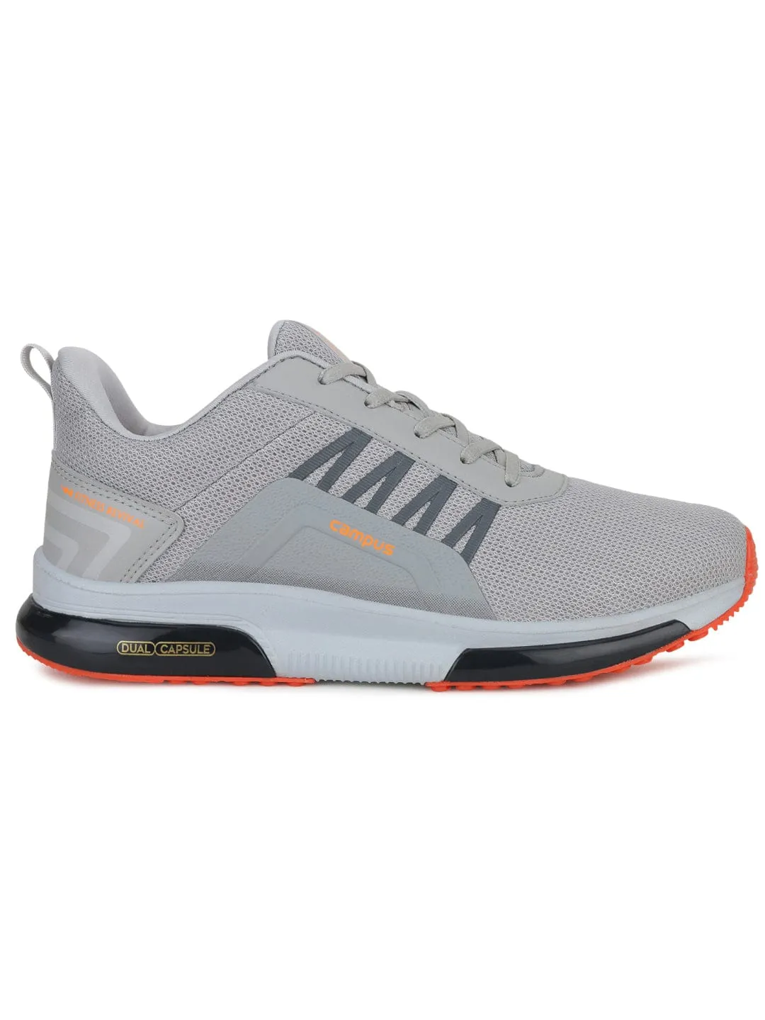 BRAZIL PRO Grey Men's Running Shoes sold by Campus Shoes