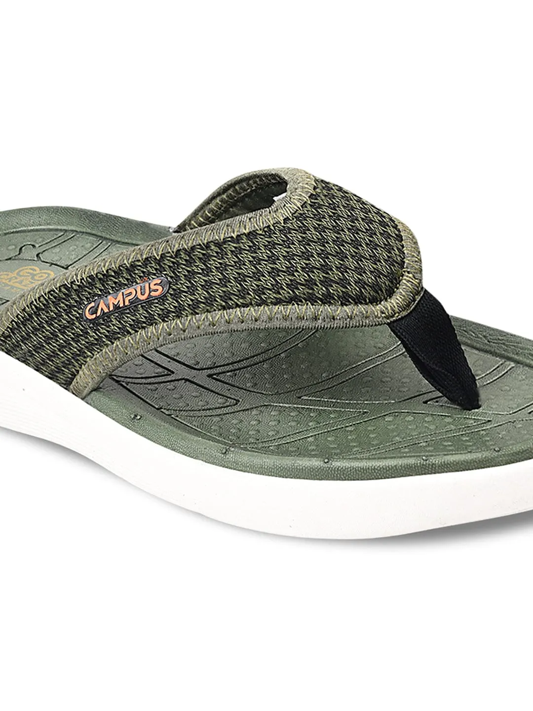 SL-406 Green Men's Flip Flops sold by Campus Shoes product image thumbnail 5