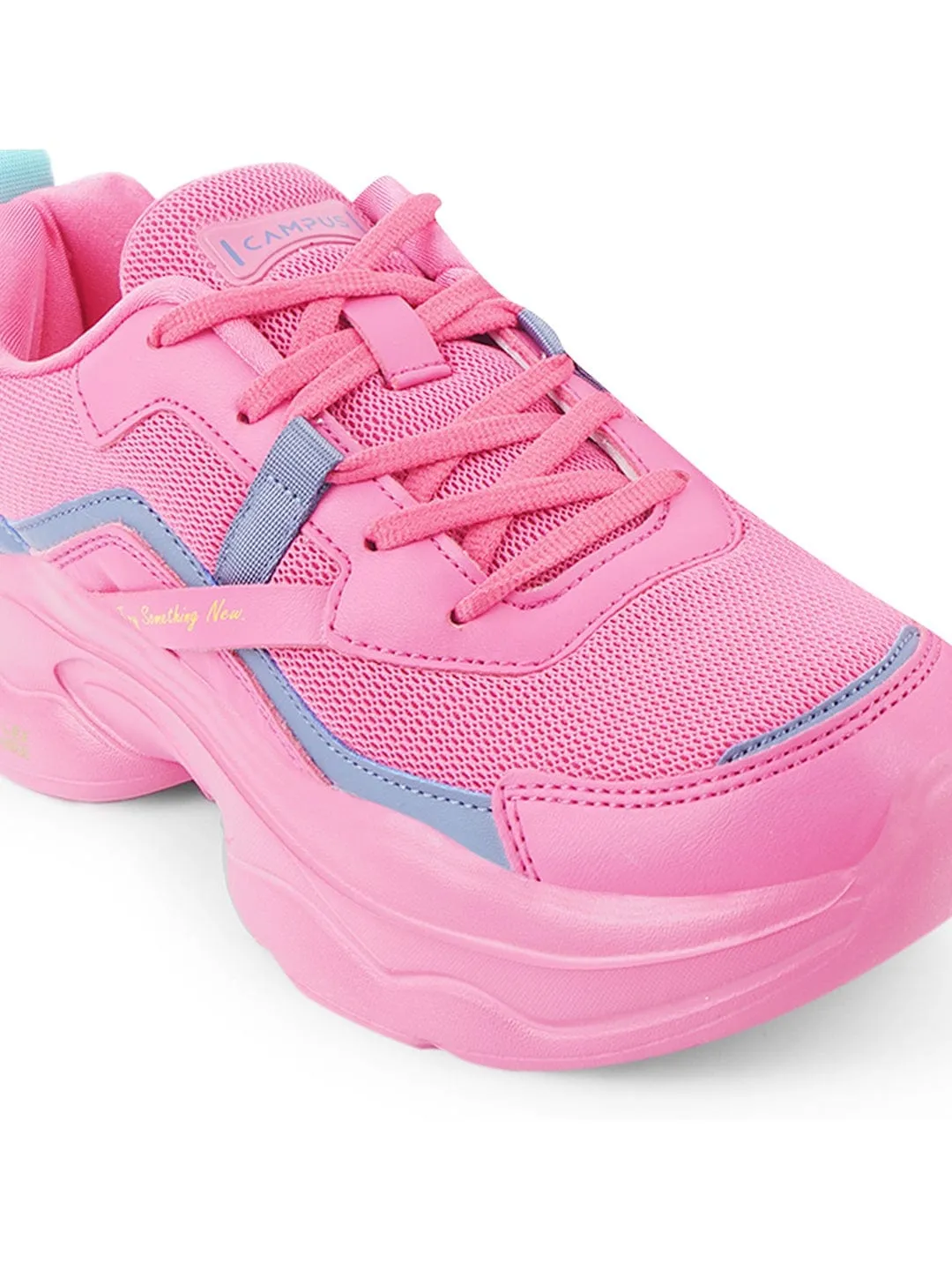 RAISE Pink Women's Sneakers sold by Campus Shoes product image thumbnail 4