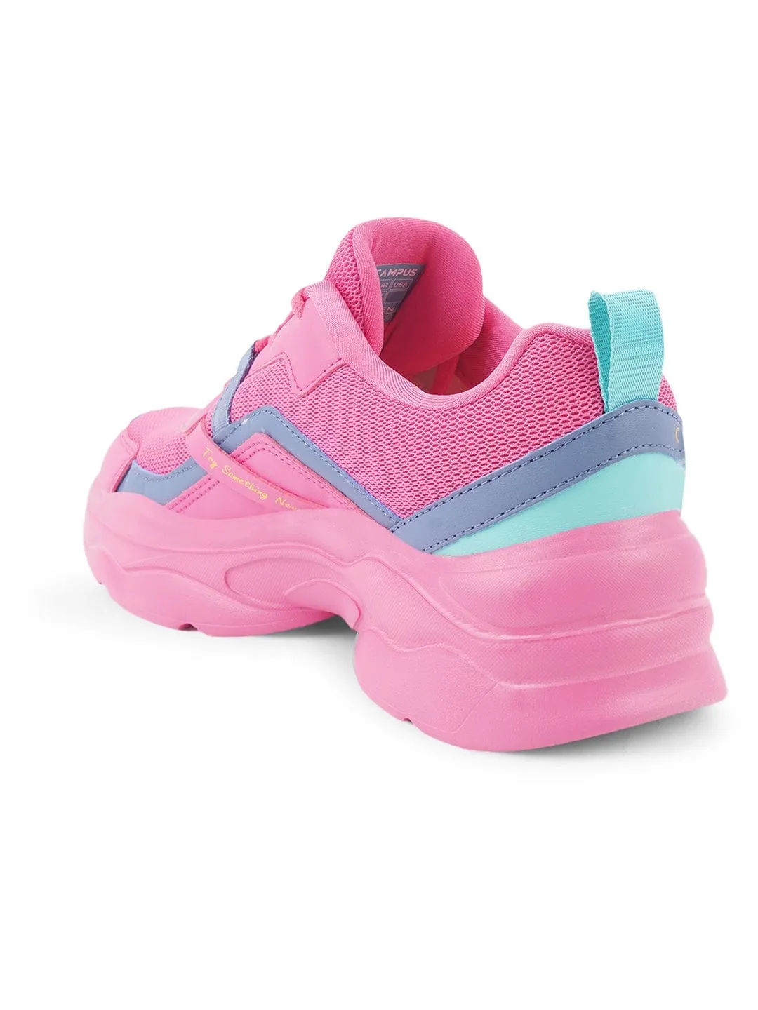 RAISE Pink Women's Sneakers sold by Campus Shoes product image thumbnail 3