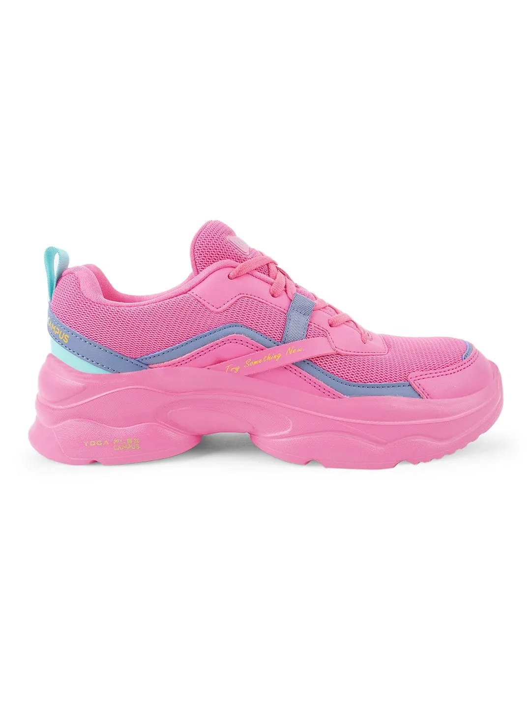 RAISE Pink Women's Sneakers sold by Campus Shoes