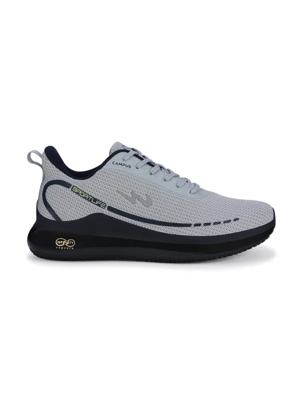 SENSOR Gray Men's Running Shoes sold by Campus Shoes