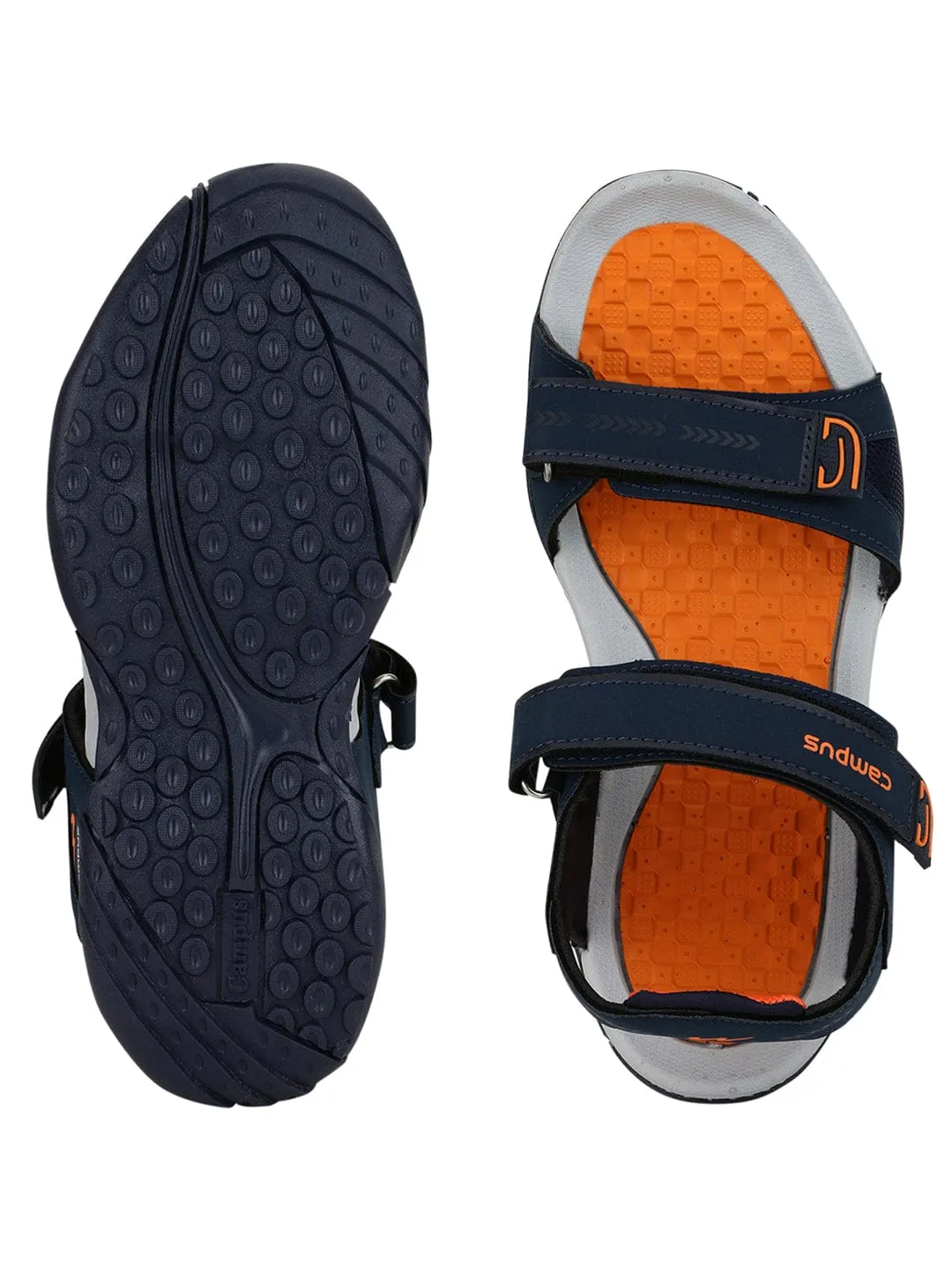 GC-18 Navy Men's Sandals sold by Campus Shoes product image thumbnail 4