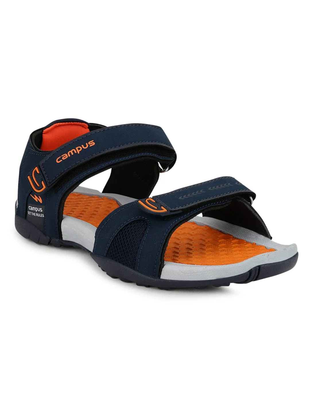GC-18 Navy Men's Sandals sold by Campus Shoes product image thumbnail 2
